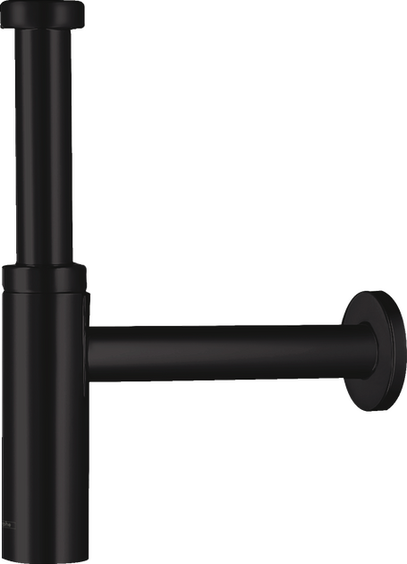 Sifonas HANSGROHE Flowstar S, matinė juoda, 52105670 Sifonas HANSGROHE Flowstar S, matinė juoda, 52105670