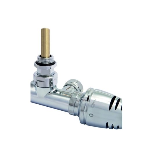 Gyvatuko termoreguliatoriaus komplektas HERZ De Luxe, chromo Gyvatuko termoreguliatoriaus komplektas HERZ De Luxe, chromo