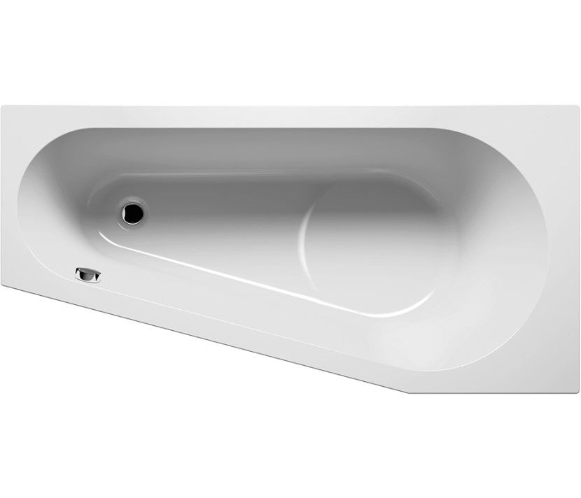 Akrilinė vonia Riho Delta 160x80 cm, balta, kairė, B069001005