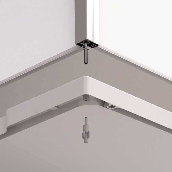 Dušo boksas RONAL MODUL 1200 su 3 dalių stumdomom durim 900x1200 21294S3 Dušo boksas RONAL MODUL 1200 su 3 dalių stumdomom durim 900x1200 21294S3