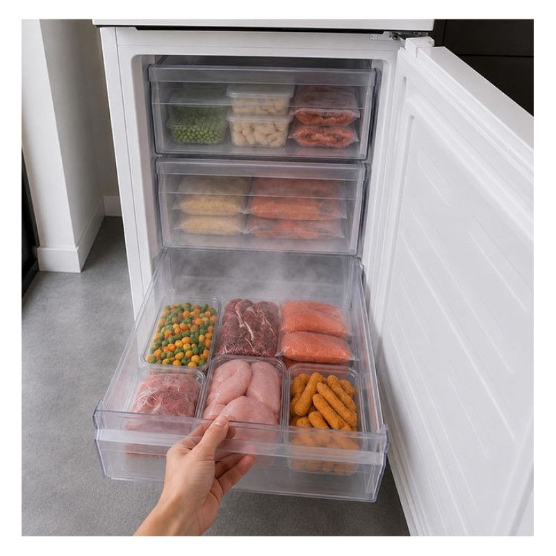 Šaldytuvas Combi No Frost HCNF-HM400INVE++ HEINNER Šaldytuvas Combi No Frost HCNF-HM400INVE++ HEINNER
