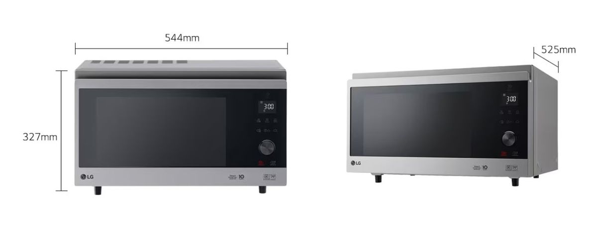 Mikrobangų krosnelė LG MJ3965ACS Mikrobangų krosnelė LG MJ3965ACS