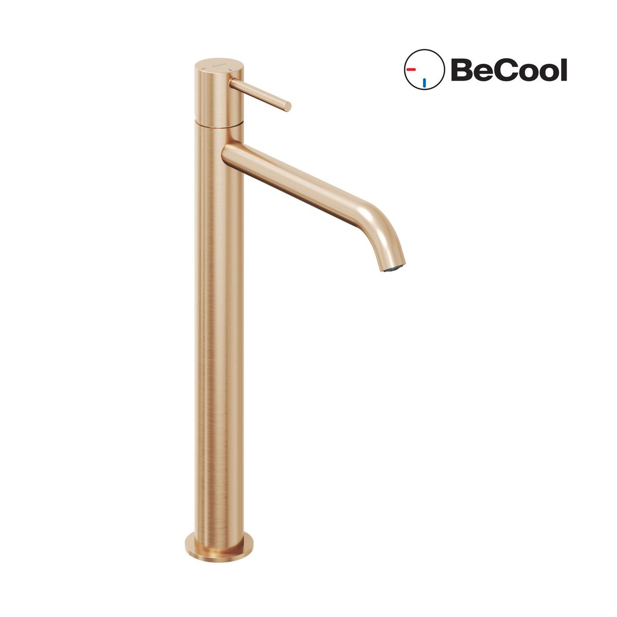 Ravak Praustuvo maišytuvas 340 mm be dugno vožtuvo, Rose Gold Brushed X070408