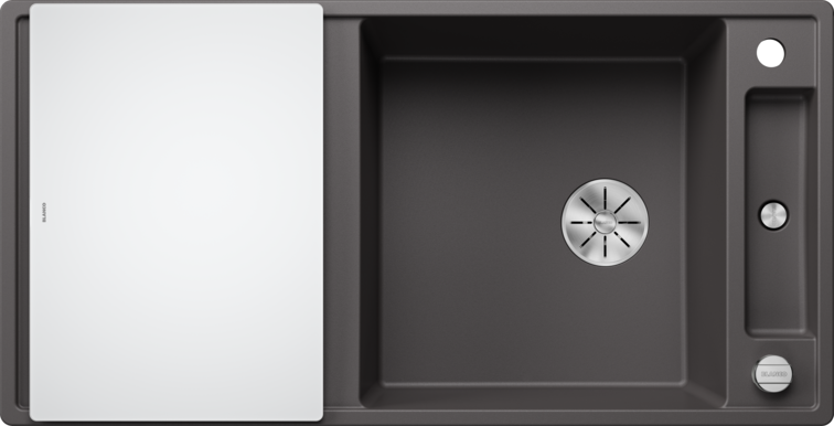 Silgranitinė plautuvė BLANCO AXIA III XL 6 S SILG PDUR Pilka Z.GL InFino M.AF