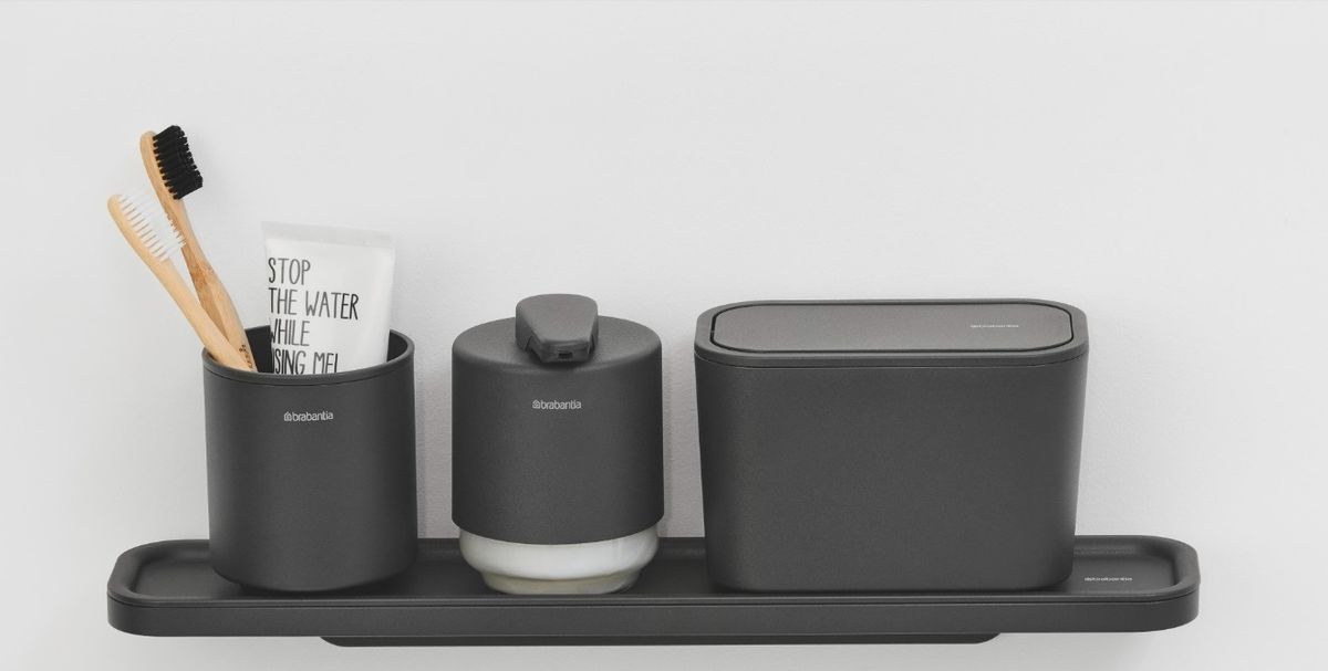 Vonios lentynėlė Brabantia MindSet, Mineral Infinite Gray, 303524