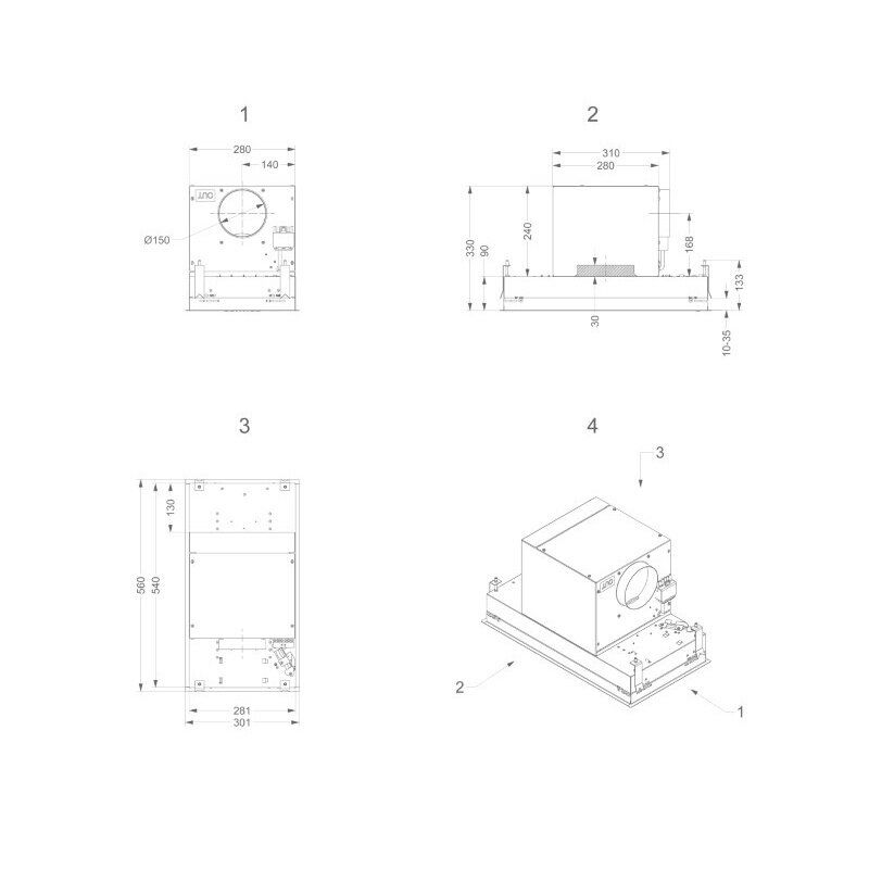 Gartraukis NOVY Pure'line 811