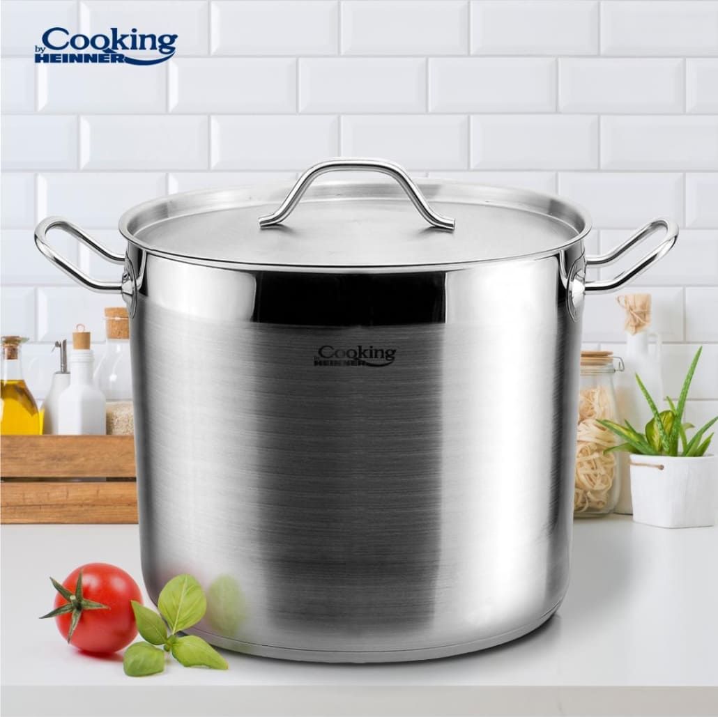 Puodas nerūdijančio plieno su teflono danga 13.5L 28x22cm HR-RW-135 HEINNER Puodas nerūdijančio plieno su teflono danga 13.5L 28x22cm HR-RW-135 HEINNER
