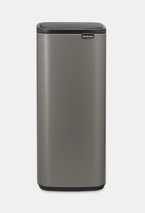 Šiukšlių dėžė Brabantia Bo Touch, 30L., Platinum, 238260