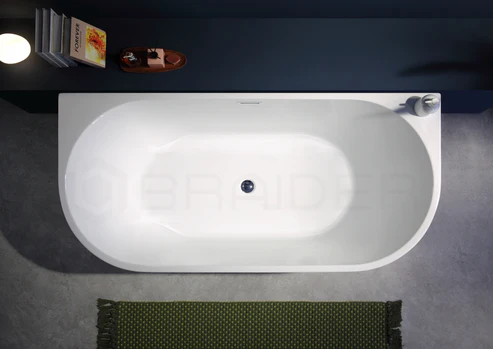 Vonia Braider RESTIA CLAS glaudžiama prie sienos 1700*750 mm