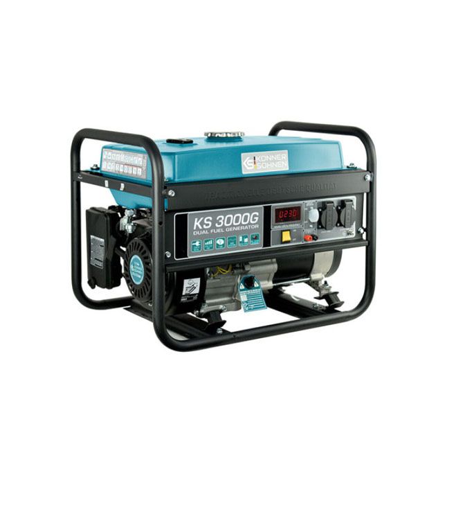 Generatorius benzinas/dujos 3000W, KS 3000G, KÖNNER & SÖHNEN Generatorius benzinas/dujos 3000W, KS 3000G, KÖNNER & SÖHNEN