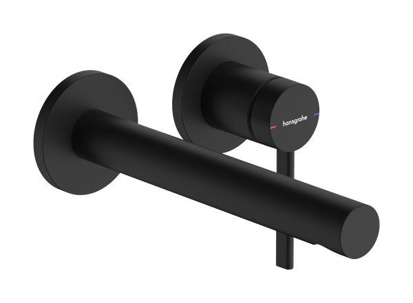 Potinkinis sieninis praustuvo maišytuvas HANSGROHE Zesis S EcoSmart+ su 19.4 cm snapeliu, matinis juodas, 74750670 Potinkinis sieninis praustuvo maišytuvas HANSGROHE Zesis S EcoSmart+ su 19.4 cm snapeliu, matinis juodas, 74750670