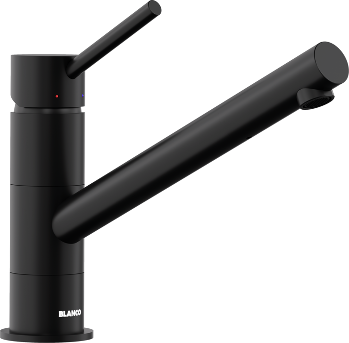 Plautuvės maišytuvas BLANCO KANO Juoda matt HD
