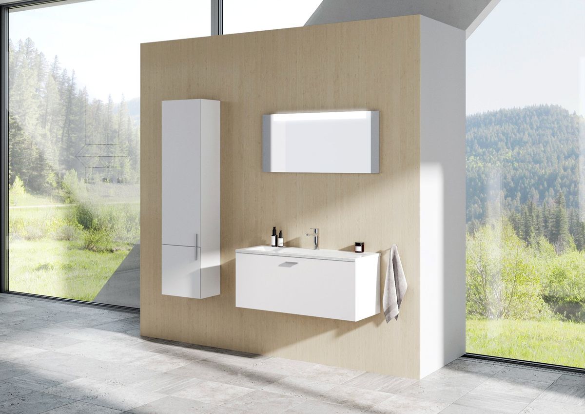 Aukšta spintelė Ravak SB Clear II 40 K aukšta spintelė balta X000001649