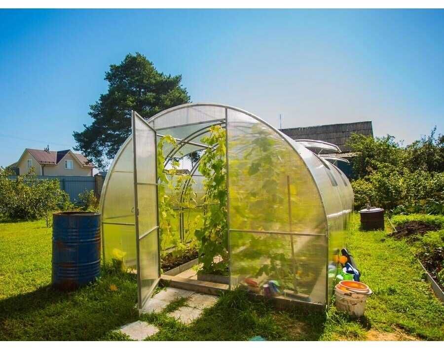 Šiltnamis AGRO TITAN (plotis 3m) danga 6mm, 8m