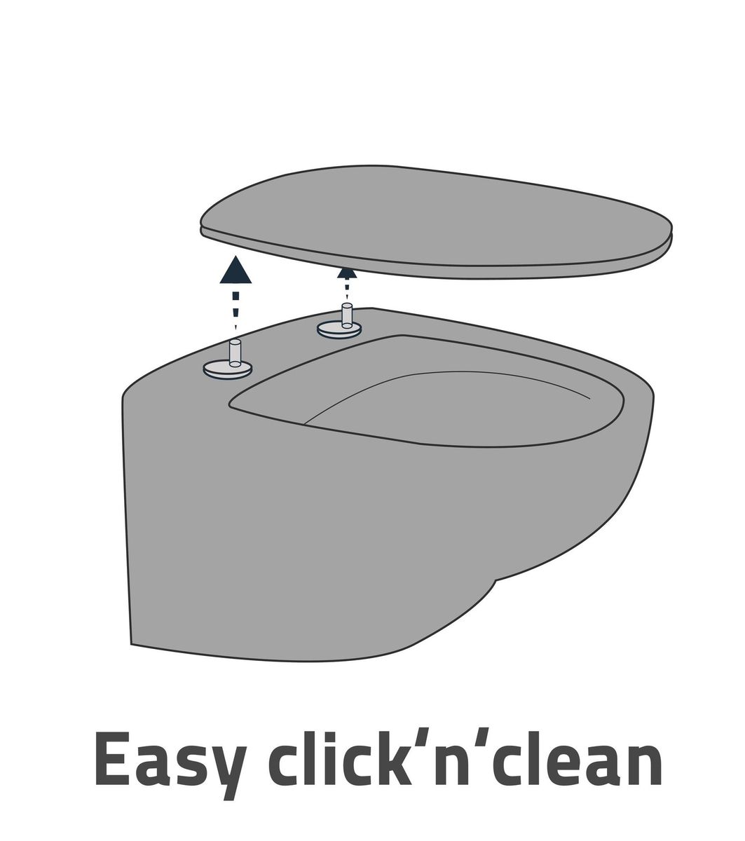 Klozeto dangtis RIDDER Cleveland, 45 x 37,2 cm, lėtai nusileidžiantis dangtis, baltas, 02130101 Klozeto dangtis RIDDER Cleveland, 45 x 37,2 cm, lėtai nusileidžiantis dangtis, baltas, 02130101