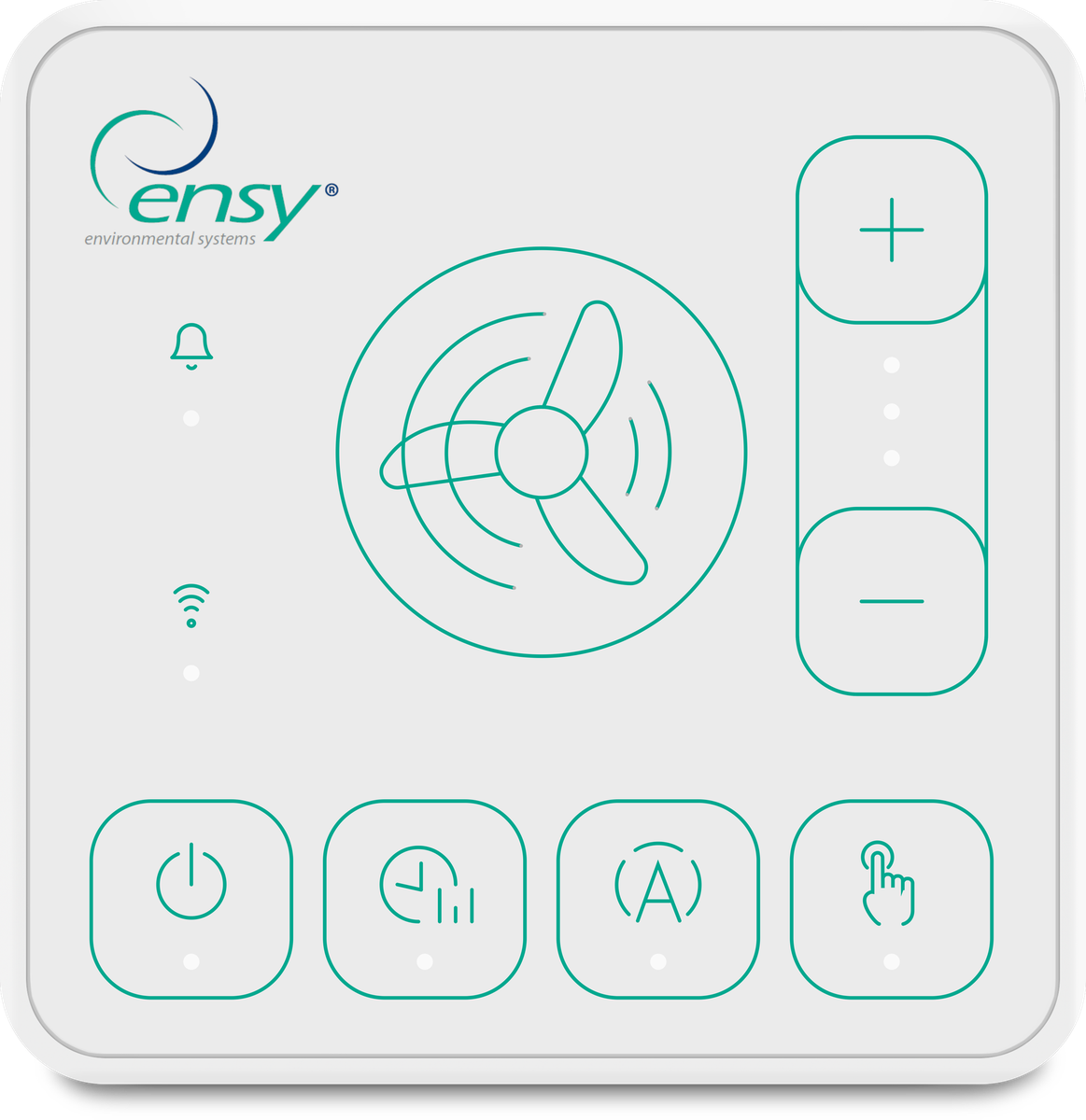 Rekuperatorius ENSY WAVE 350BH vert. deš.p. su Wi-Fi ir Bluetooth valdikliu