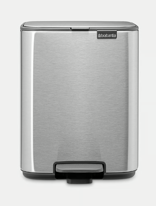 Šiukšlių dėžė Brabantia Bo, 7L., Matt Steel Fingerprint Proof, 237942