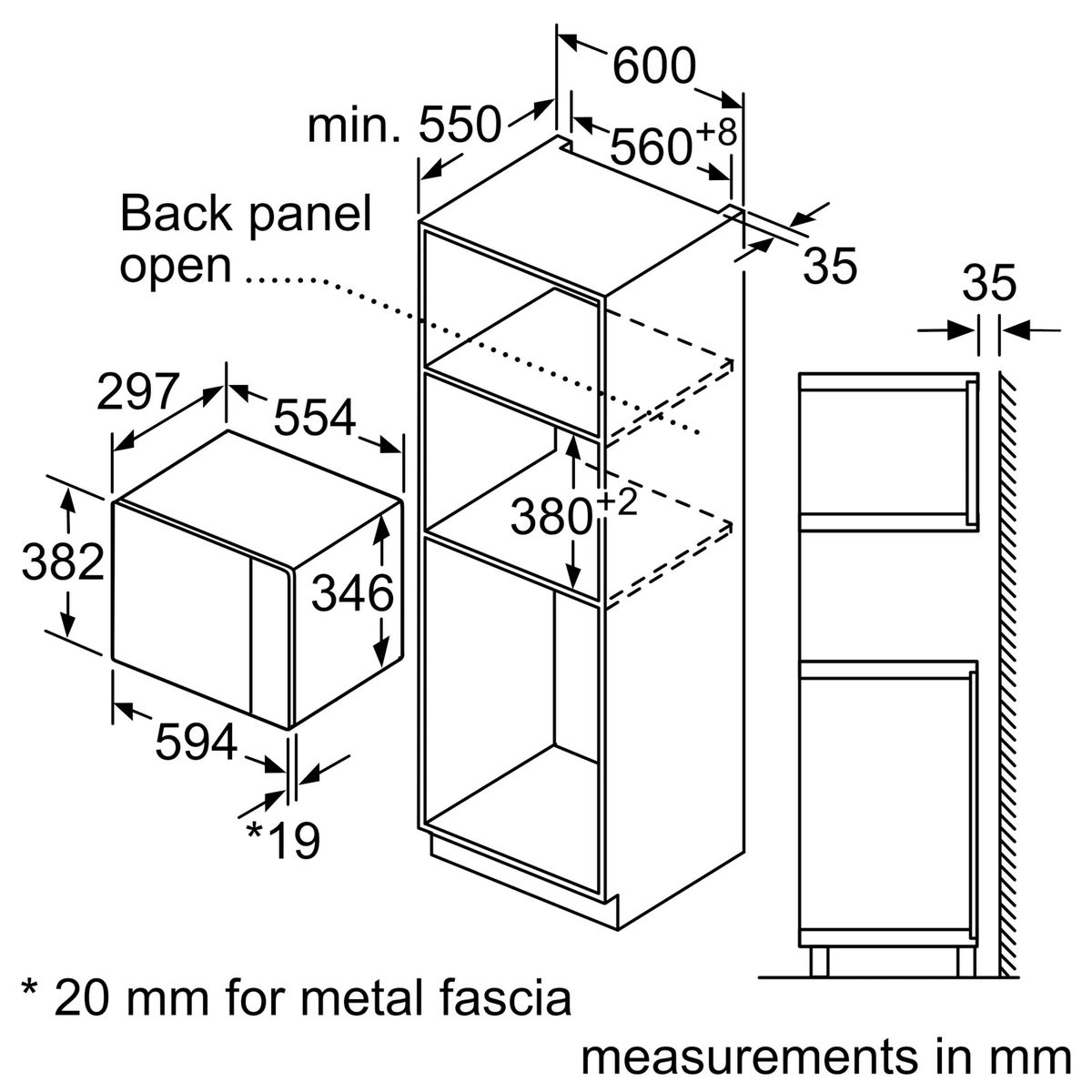 BOSCH BEL523MS0 įmont. mikrobangų krosn BOSCH BEL523MS0 įmont. mikrobangų krosn