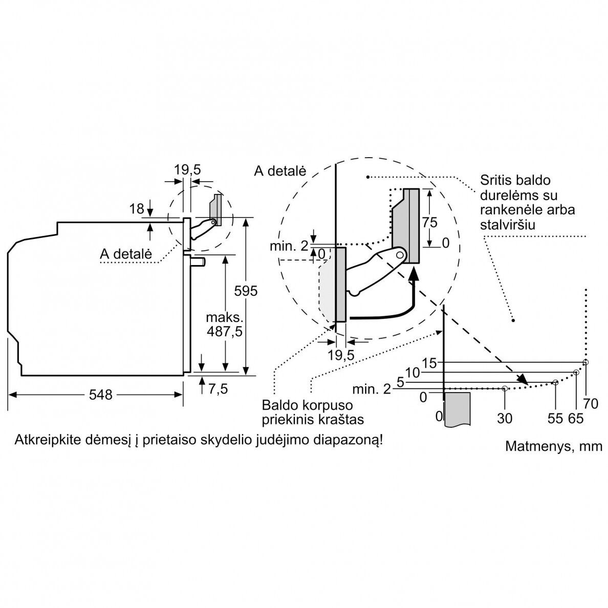 Įmontuojamoji orkaitė su garų funkcija Bosch HSG958DB1S Įmontuojamoji orkaitė su garų funkcija Bosch HSG958DB1S