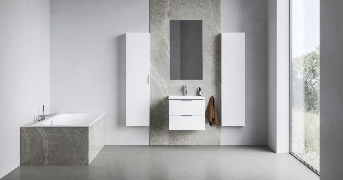 Ravak SB Comfort II 40 aukšta spintelė balta X000001820