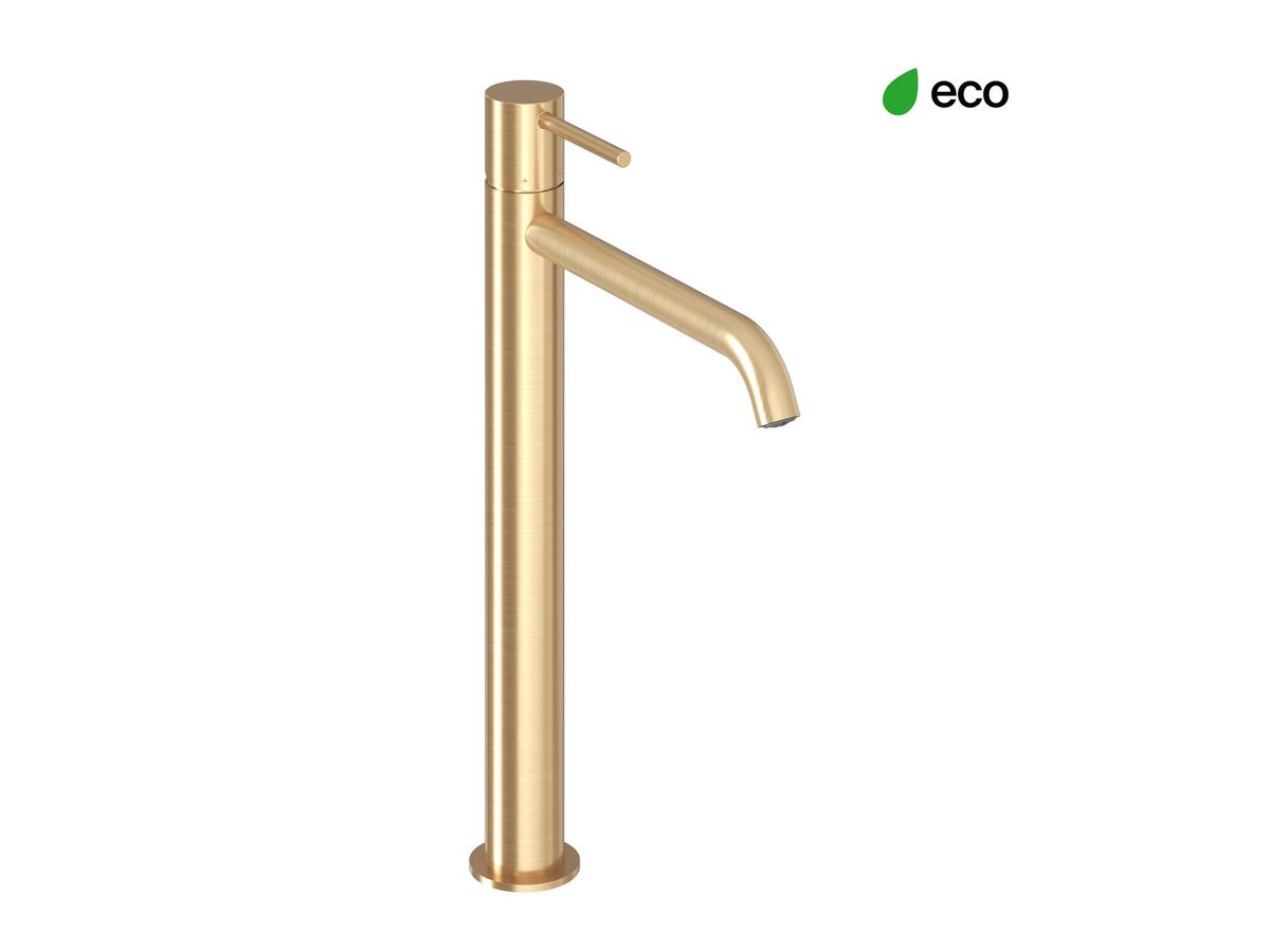 Praustuvo maišytuvas 340 mm be dugno vožtuvo, Ravak ES 015.60GLB, šlifuoto aukso, X070598