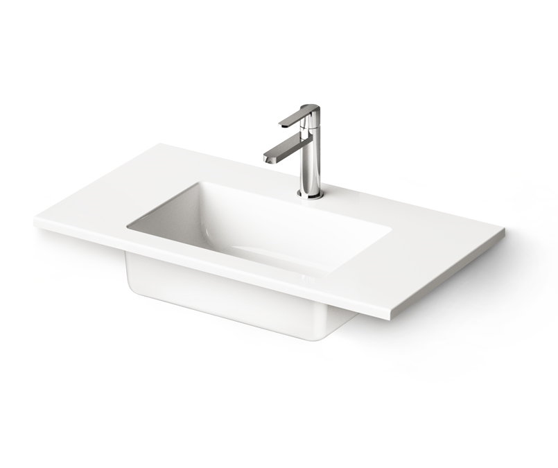 Akmens masės praustuvas PAA Loto Mini 70x40 cm, baltas IMLOT700/00