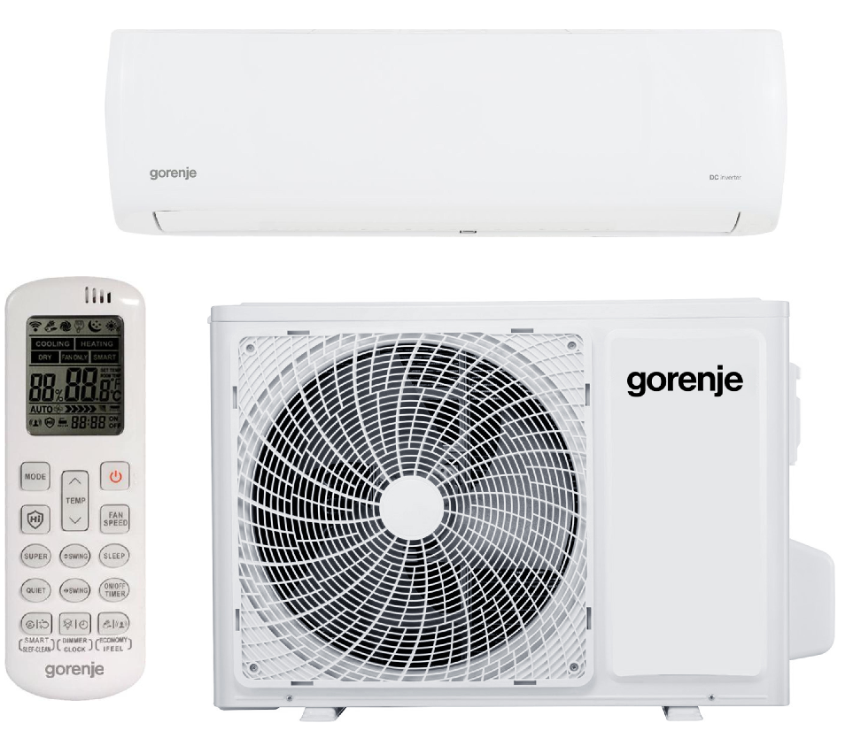 Kondicionierius, šilumos siurblys oras- oras Gorenje TITAN35