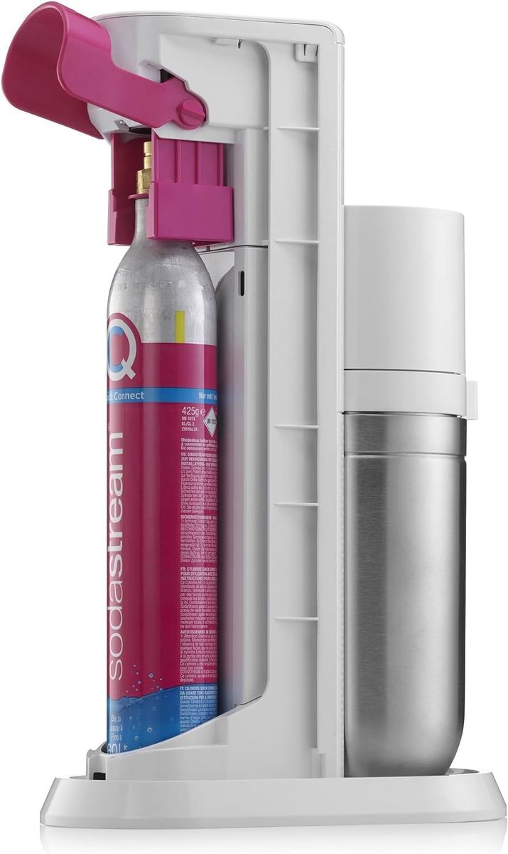 Gazuotų gėrimų gaminimo aparatas SodaStream Duo White