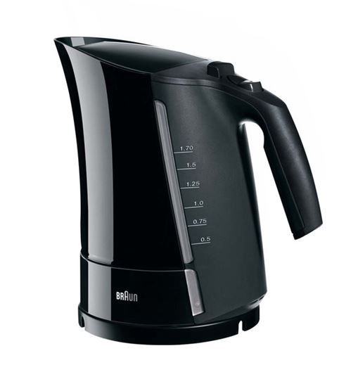 Virdulys Braun WK 300, 1.7L, 2200W, juodas