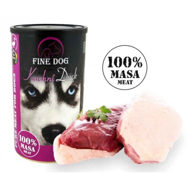 FINE DOG 100% konservas šunims su antiena 1200g (8), RAP343 FINE DOG 100% konservas šunims su antiena 1200g (8), RAP343