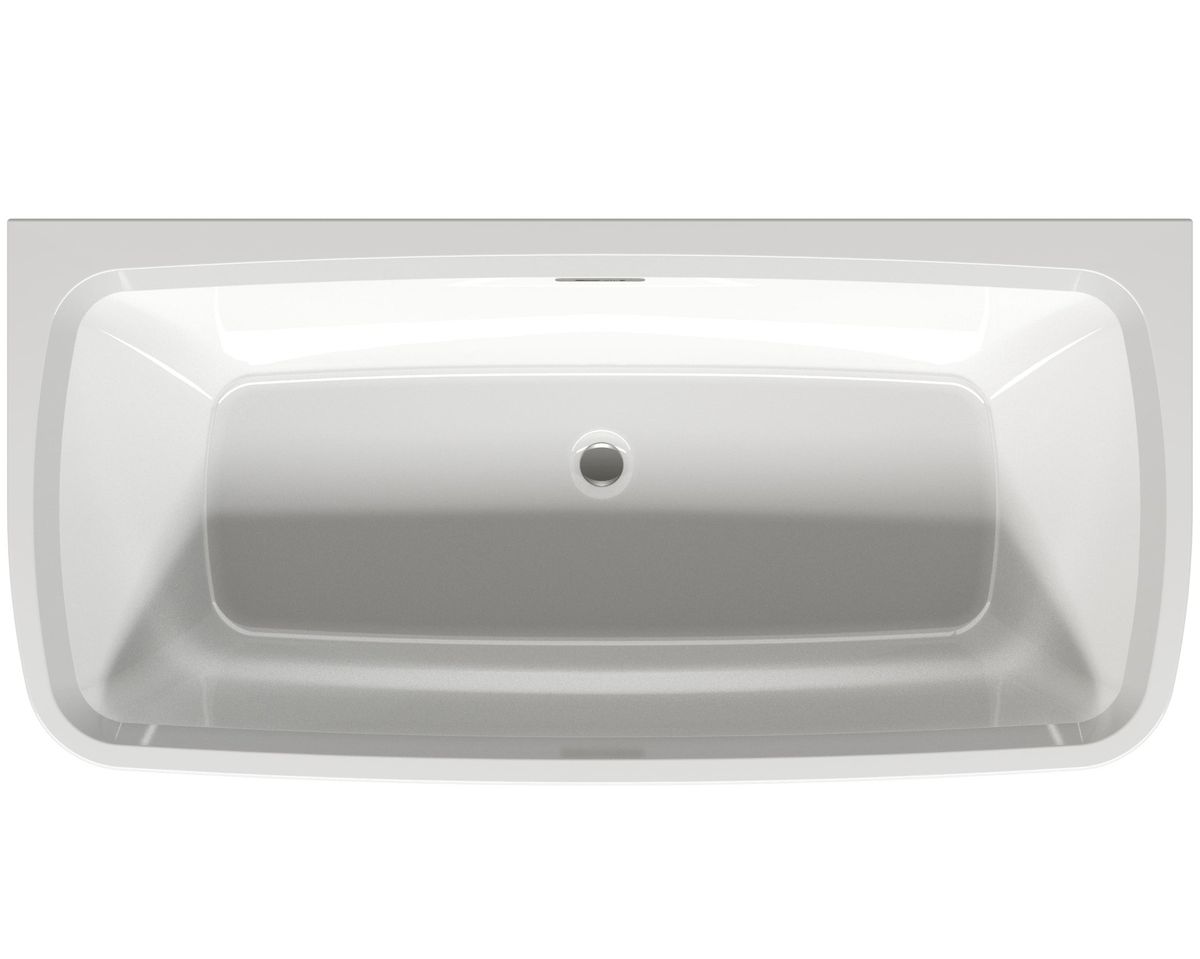 Akrilinė vonia Riho Adore Back2Wall, 180x86 cm, balta, B086001005