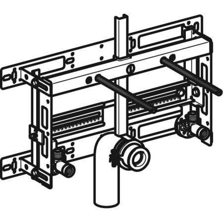 Potinkinis bidė rėmas Geberit Kombifix