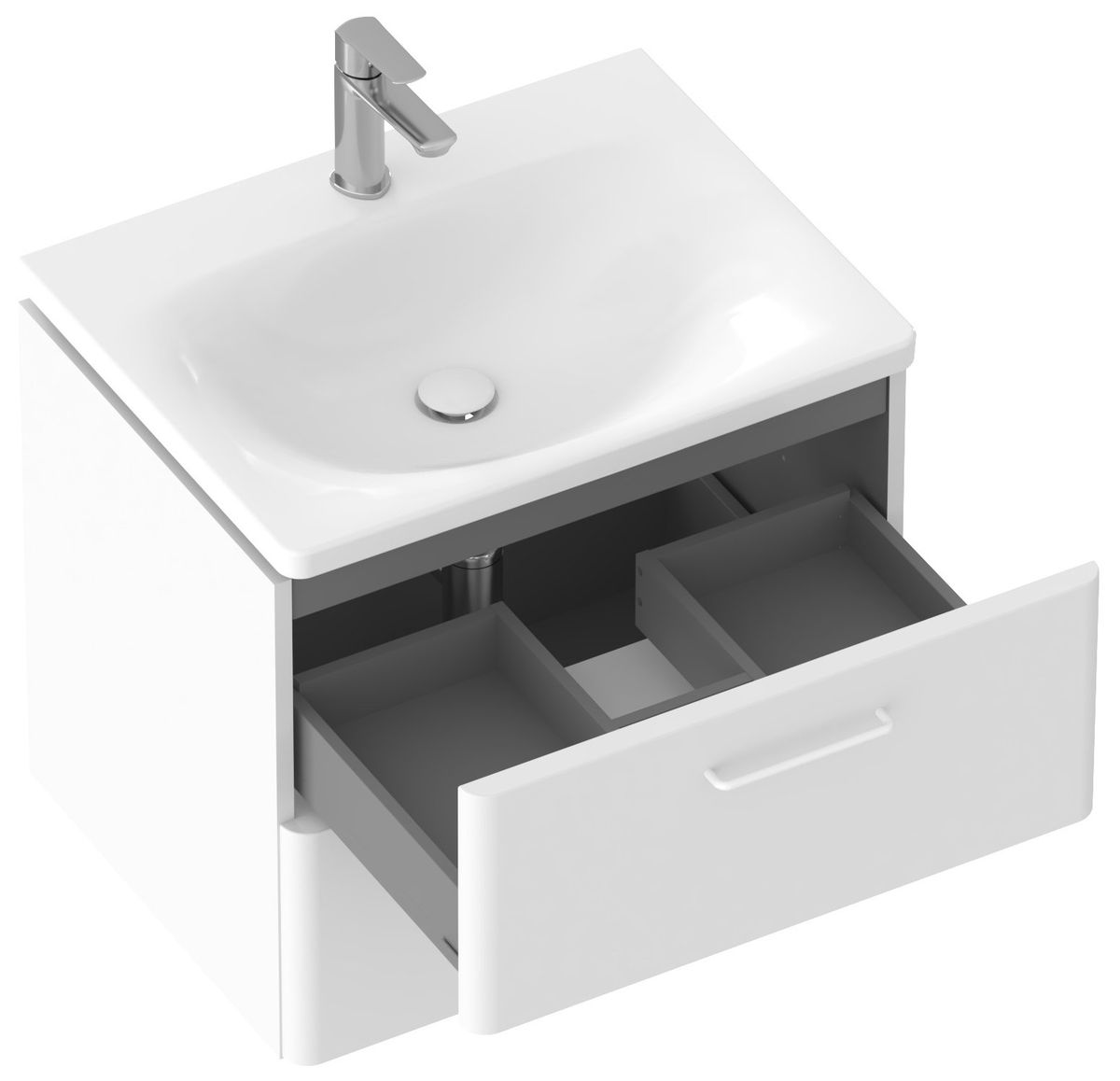 Ravak SD Balance II 60 spintelė po praustuvu balta X000001814