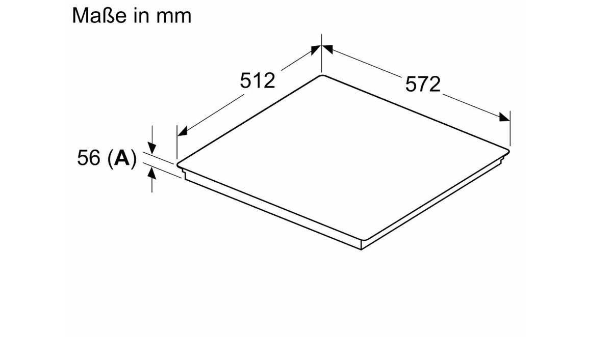 Įmontuojama indukcinė kaitlentė SIEMENS iQ300, EH601HFB1E, 60 cm