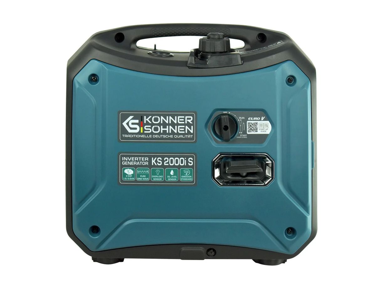 Inverterinis benzininis generatorius KONNER amp SOHNEN KS 2000i S, 230V, 1800W Inverterinis benzininis generatorius KONNER amp SOHNEN KS 2000i S, 230V, 1800W