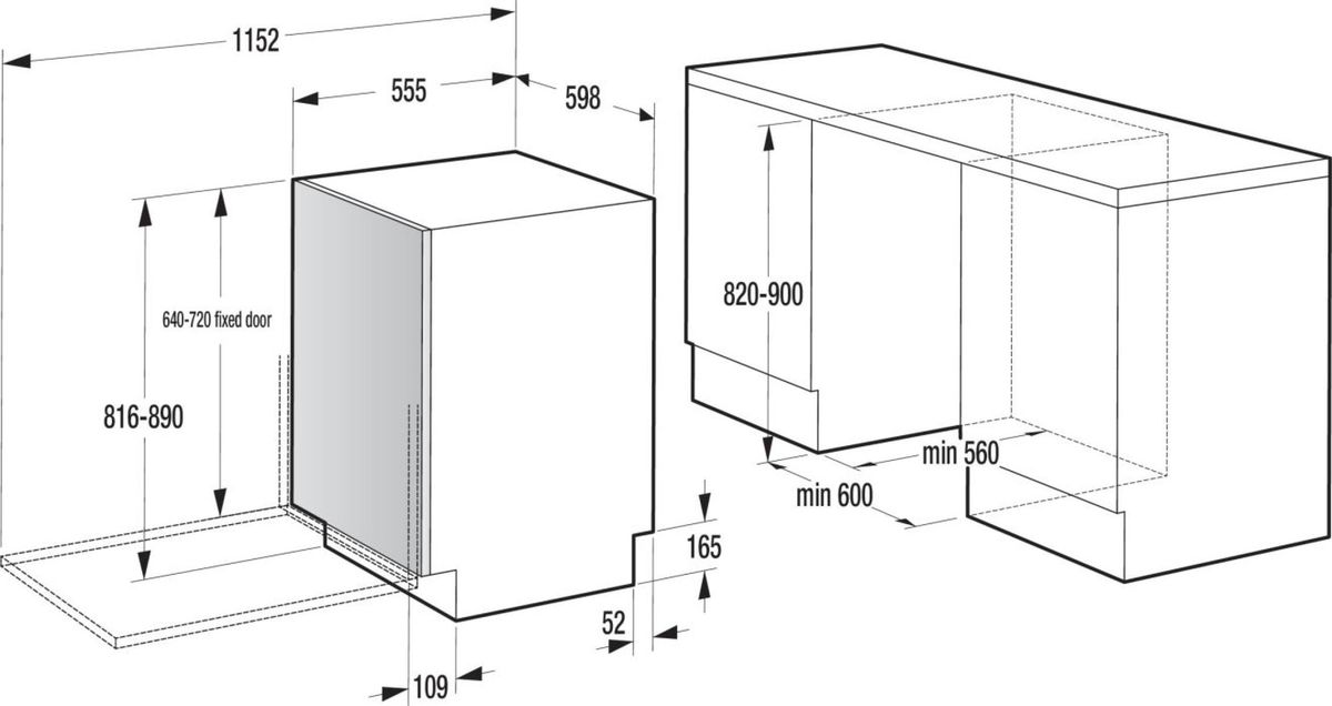Įmontuojama indaplovė Gorenje G400, GV643E61, 60 cm Įmontuojama indaplovė Gorenje G400, GV643E61, 60 cm