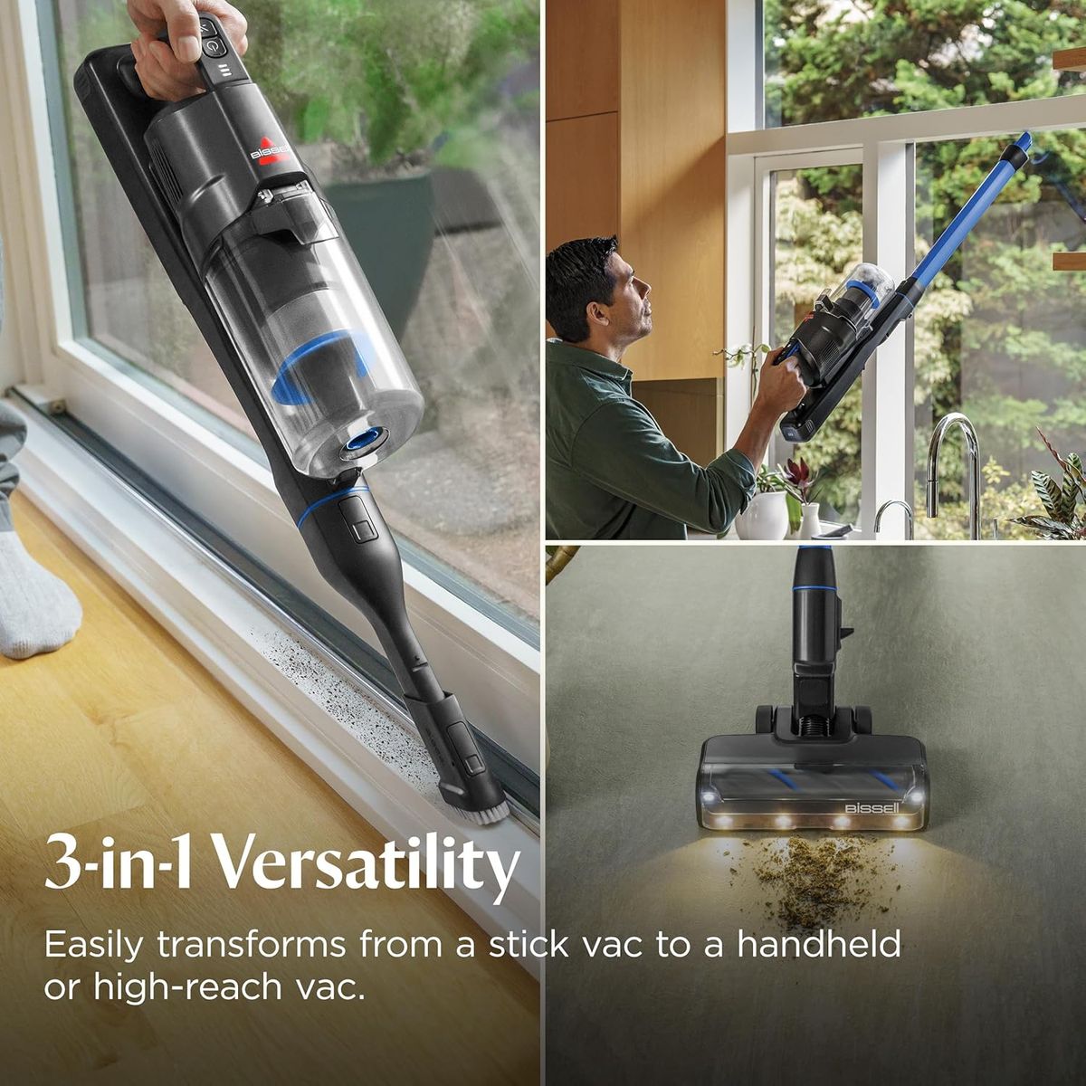 Siurblys - šluota Bissell PowerClean FurFinder FurGuard Pro