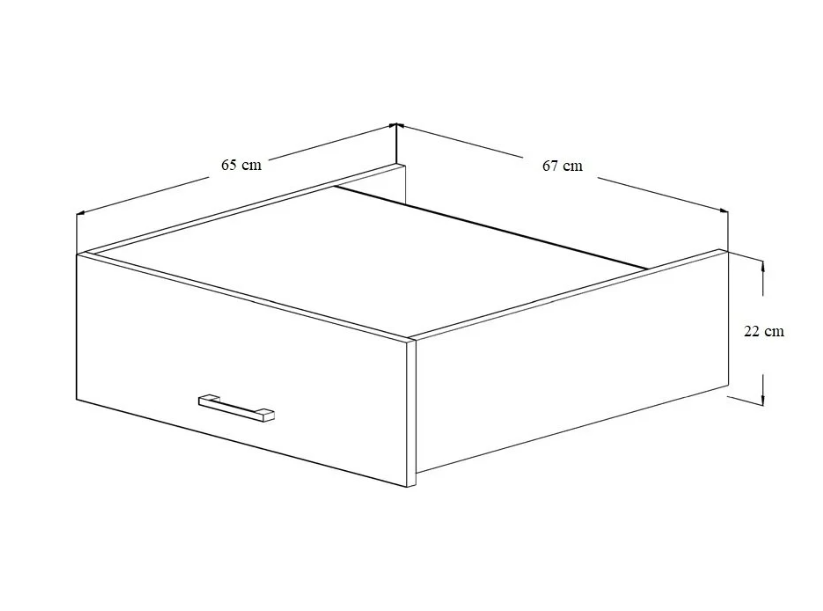 Spintelė ADK Meble OLTINO skalbimo mašinai ir džiovyklei, su papildomu stalčiumi, baltos sp., OLTINO W2