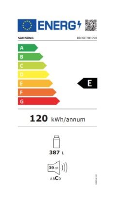 Šaldytuvas Samsung AI, RR39C7BJ5S9/EF
