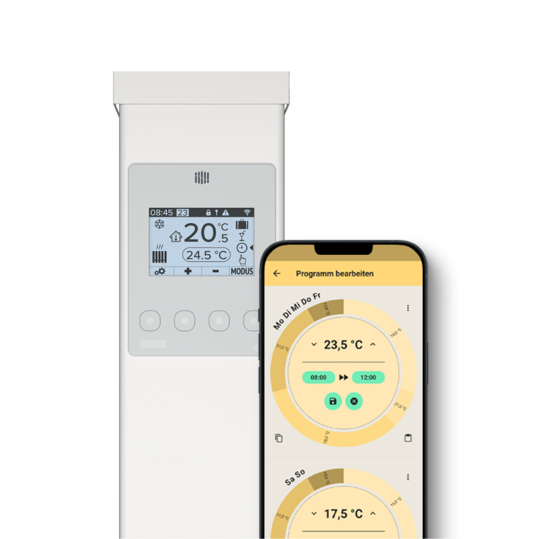 Elektriniai radiatoriai AeroFlow su FlexiSmart Pro valdymu,MINI 650 FlexiSmart Pro Elektriniai radiatoriai AeroFlow su FlexiSmart Pro valdymu,MINI 650 FlexiSmart Pro