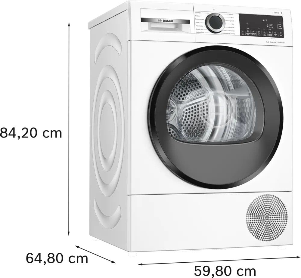 Džiovyklė Bosch WQG2420PSN