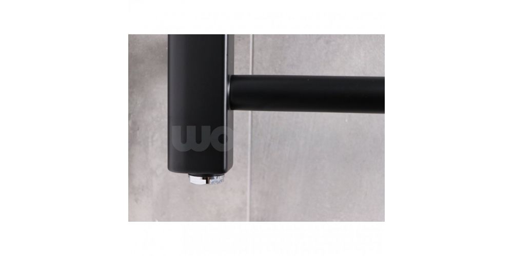 Rankšluosčių džiovintuvas WOBBEE BRYMBO 50x90 cm, juodas