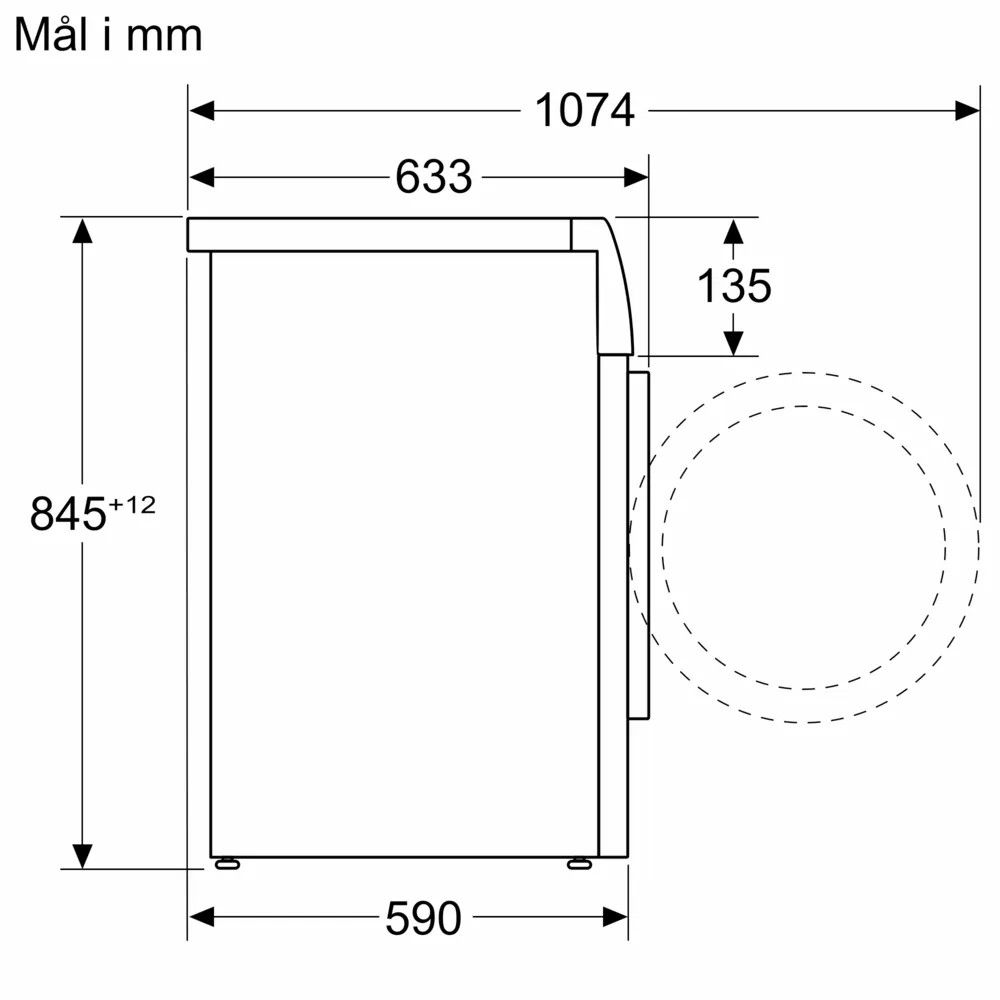 Skalbimo mašina Bosch WGH256AWSN, 10 kg Skalbimo mašina Bosch WGH256AWSN, 10 kg