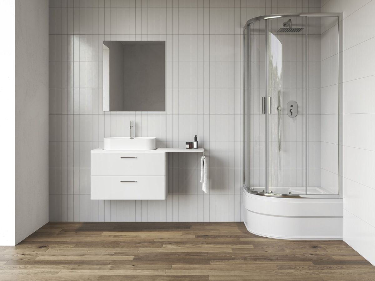 Žema dušo kabina Ravak Blix II NBLCP4 Sabina 90x90 cm 3BM70C40Z1