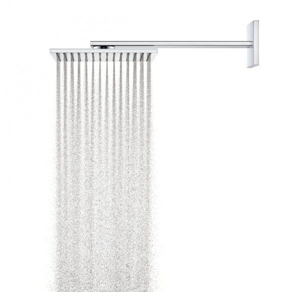 Potinkinė dušo galva Axor Showersolutions 300 2 jet su laikikliu, chromas 35318000