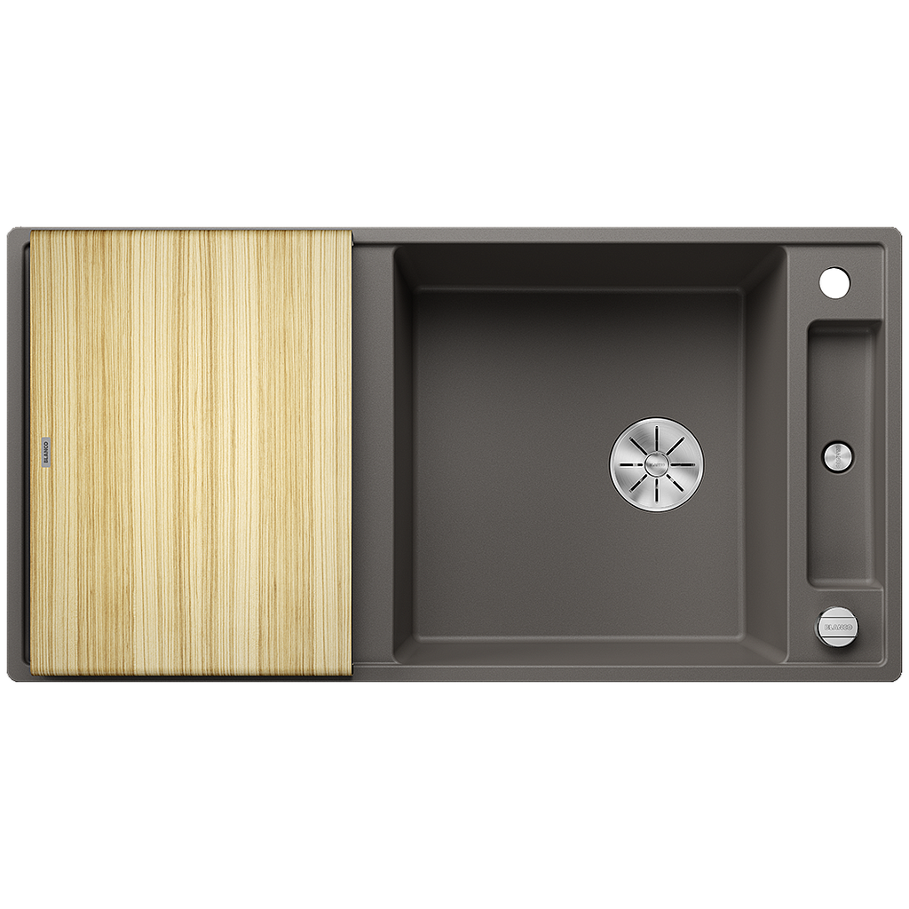 Silgranitinė plautuvė BLANCO AXIA III XL 6 S SILG Pilka Z.ES InFino M.AF