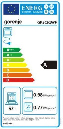 Viryklė GORENJE GK5C61WF