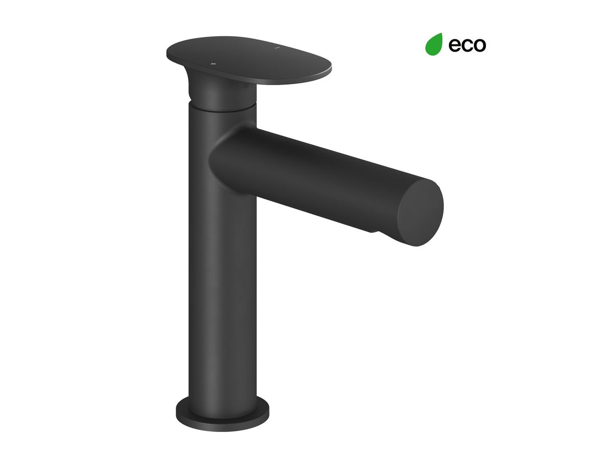 Praustuvo maišytuvas 190 mm be dugno vožtuvo, Ravak SG 012.20BLM, matinės juodos, X070542