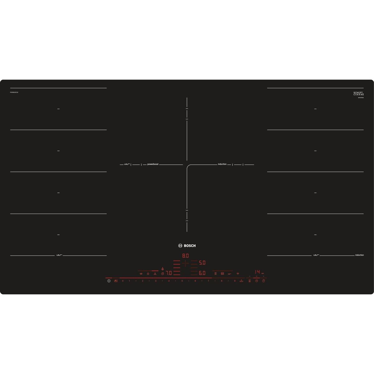 Kaitlente BOSCH PXV901DV1E Kaitlente BOSCH PXV901DV1E