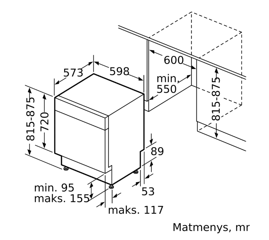 Indaplovė BOSCH SMU4HMW02S